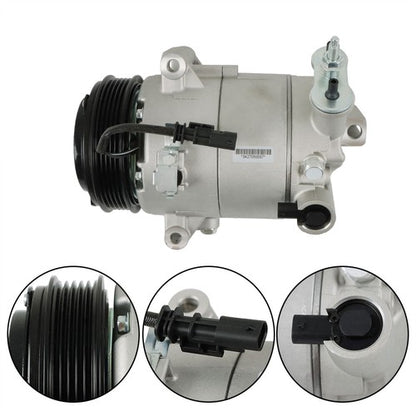 Solid Spare Fit For Chevrolet Malibu 13-16 GMC Terrain 15-17 68222 A/C Compressor W/ Clutch