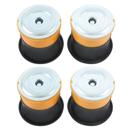 Solid Spare Rear Body Mount Bushing & Bolt Kit Fit For Ford F-450 F-550 Super Duty 2005-2007