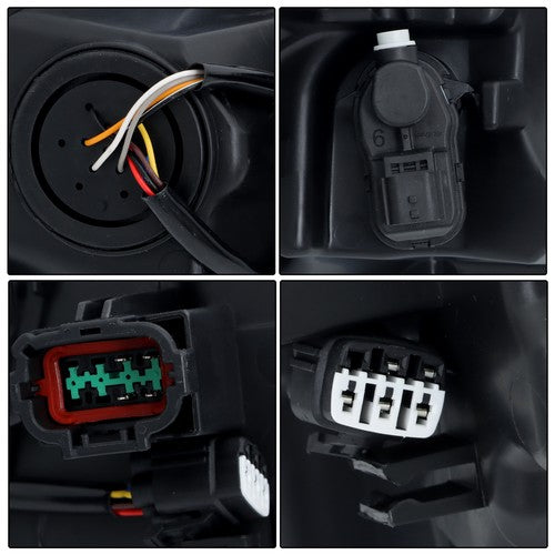 Solid Spare Headlamp Headlight Assembly For Nissan Rogue S 2021-23 Left/Driver Side Full LED