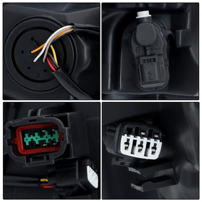 Solid Spare Headlamp Headlight Assembly For Nissan Rogue S 2021-23 Left/Driver Side Full LED