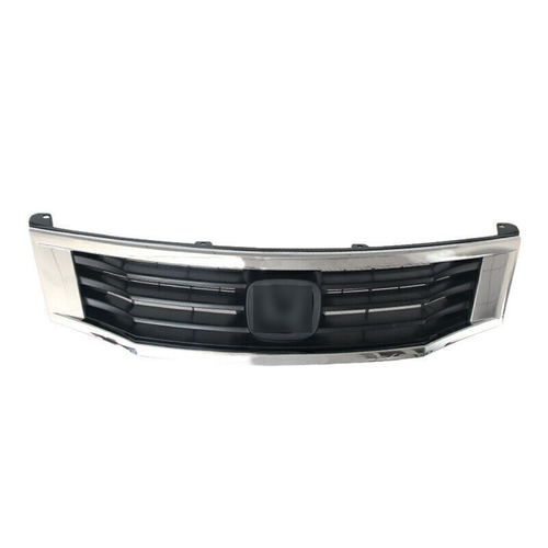 Front Upper Bumper Grille Chrome Grill For Honda Accord 2008 2009 2010 HO1200189