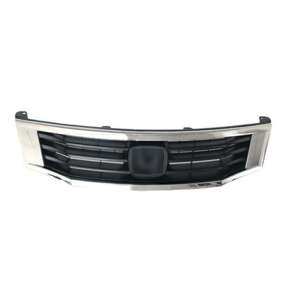 Front Upper Bumper Grille Chrome Grill For Honda Accord 2008 2009 2010 HO1200189