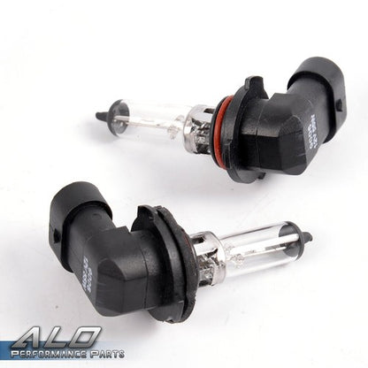 Solid Spare Clear Bumper Driving Fog Lights+Bulbs Fit For 03-06 Silverado 1500/2500/3500