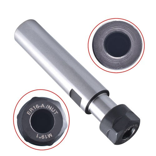 Solid Spare For CNC Milling Lathe C1 ER16 100L Collet Chuck 1" Straight Shank Tool Holder