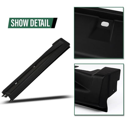 Solid Spare New Rear Rocker Panel Molding Trim Right Side Fit For 2011-2017 Jeep Compass