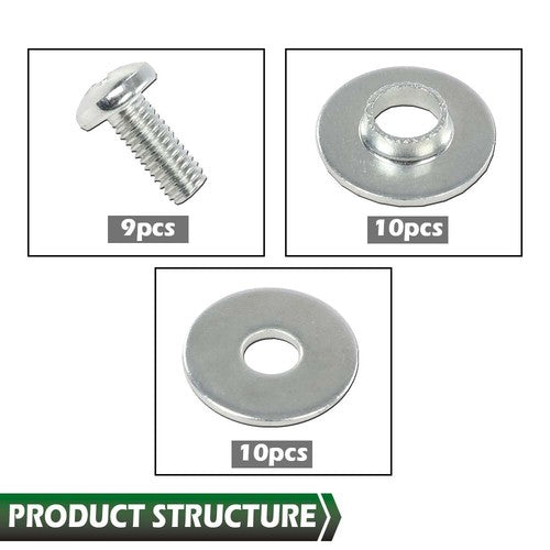 Solid Spare Fit For Honda CRF150R CRF250R CRF450R Body Fenders Engine Frame Bolt Kit New