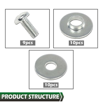 Solid Spare Fit For Honda CRF150R CRF250R CRF450R Body Fenders Engine Frame Bolt Kit New