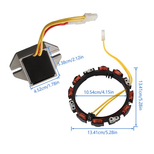 Solid Spare 592830 696458 691064 Stator Alternator For 10/16 Amp Regulated