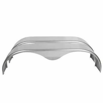 Solid Spare (2) Tandem Teardrop Alloy Steel Fenders 66"L x 18"H x 9"W For Enclosed Trailers