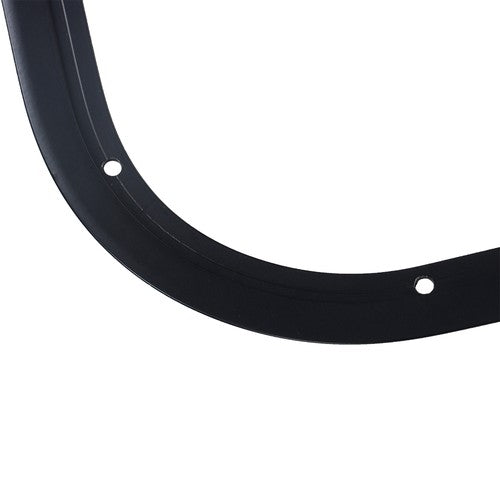 Solid Spare RV Window Horizontal Sliding Window 36  Width × 15  Height w/ Trim Ring Black