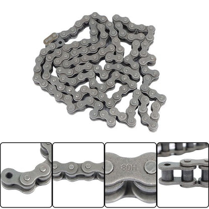 Solid Spare #80H Heavy Duty Roller Chain × 10 Feet With 1 Connector New
