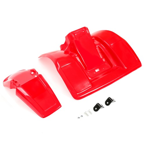 Solid Spare NEW FOR HONDA ATC 250R 83 - 84 RED PLASTIC FRONT AND REAR FENDER SET