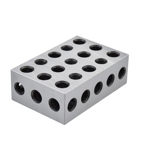 Solid Spare .0002" Machinist Precision 2-4-6 Blocks 23 Holes 1 Matched Pair 246 Jig