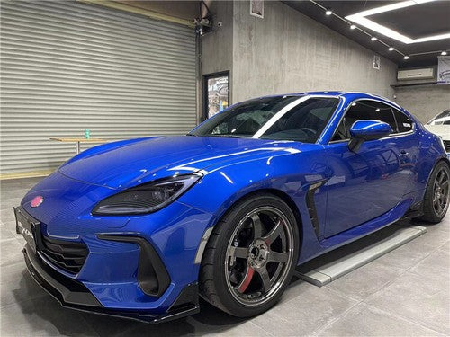 Fits 2022-2024 Subaru BRZ STI Style All-In-One Front Bumper Lip Splitter Spoiler