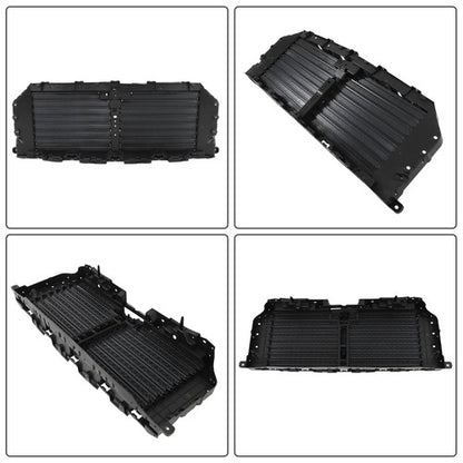 Solid Spare ML3Z-8475-A For 21-22 Ford F-150 Radiator Upper+Lower Grille Shutter W/O Motor