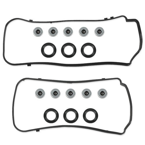 Solid Spare Valve Cover Gasket Seals Set Fit For 08-17 HONDA ACCORD ODYSSEY ACURA 3.5L V6