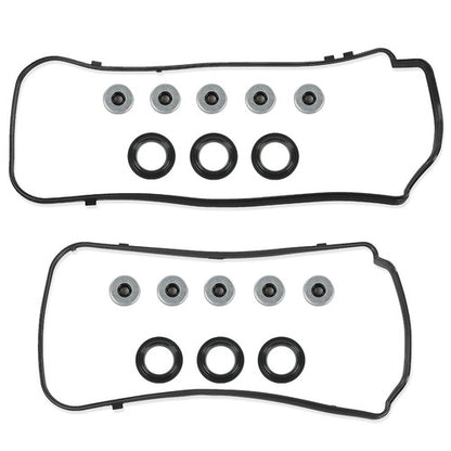 Solid Spare Valve Cover Gasket Seals Set Fit For 08-17 HONDA ACCORD ODYSSEY ACURA 3.5L V6