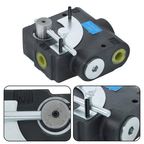 Solid Spare Hydraulic Adjustable Variable Flow Control Valve 0-30GPM 1/2NPT New