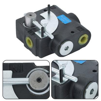 Solid Spare Hydraulic Adjustable Variable Flow Control Valve 0-30GPM 1/2NPT New