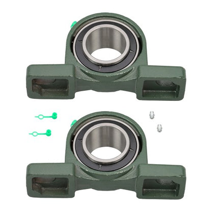 Solid Spare 2 Pack UCP210-32 Pillow Block Mounted Ball Bearing 2" Bore Self Aligning New