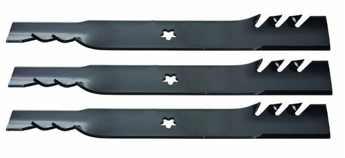 Solid Spare (3) High Lift Gator G5 Mulcher Blades for Craftsman 532187254 532187256 Poulan