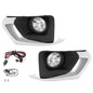Solid Spare For 18-21 Chevy Traverse Driver/LH+Passenger/RH Fog Lights+Bezel+Harness+Switch