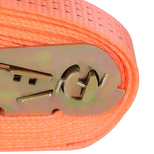 Solid Spare 4 Pack 1.5" x 15' 4400 lb Ratchet Straps with J Hook Heavy Duty Tie Down US