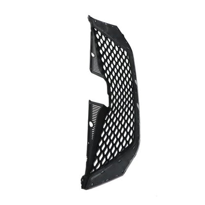 Solid Spare For Toyota Sienna 2011-17 Grille Plastic Front Upper Chrome Black Replacement
