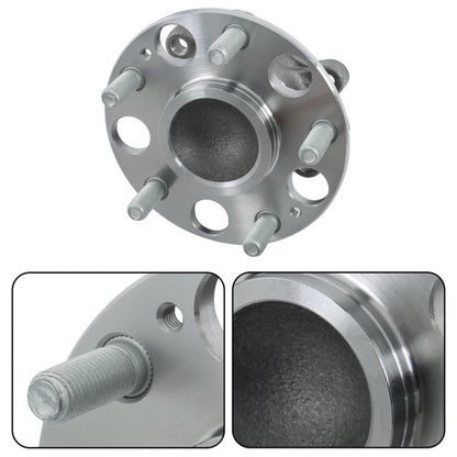 Solid Spare 2x For Honda Civic Wheel Bearing Hub w/ ABS 1.8L LX DX Rear Wheel Bearing & Hubs