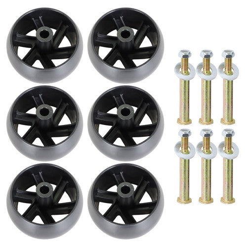 Solid Spare 6PK 589527301 532133957 For Husqvarna Deck Wheels Hardware Kit AYP Sears 174873