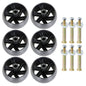 Solid Spare 6PK 589527301 532133957 For Husqvarna Deck Wheels Hardware Kit AYP Sears 174873