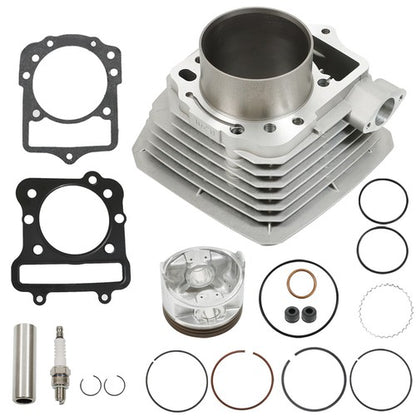 Solid Spare Cast Aluminium Engine Cylinder Piston Kit For 1989-04 Kawasaki Bayou 300 KLF300B