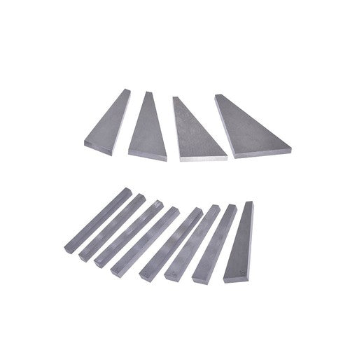 Solid Spare 12Pcs Precision Hardened Steel Angle Block Set 1/4 To 30 Degree Gauge Block