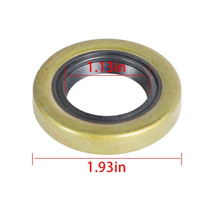 Solid Spare 2 Set For Club Car DS Golf Cart Gas&Elec Front Wheel Bearings+Seal Kit 1982-2002