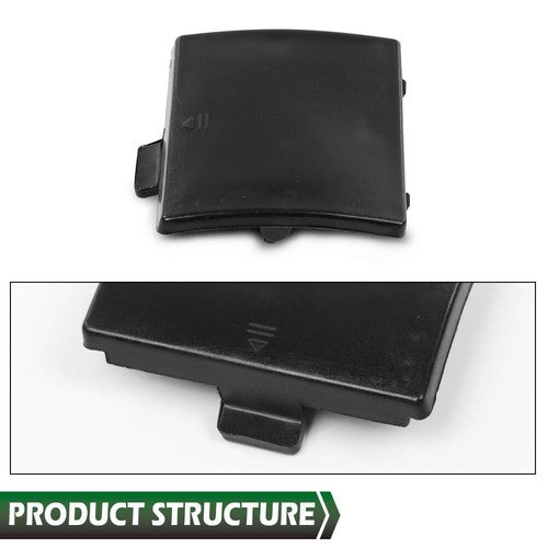 Solid Spare Fit For 10-14 Mercedes Benz R-Class W251 Reae Bumper Tow Hook Cover Cap