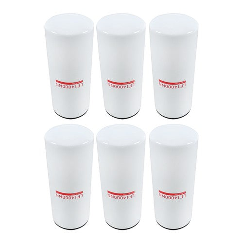 Solid Spare For Cummins ISX ISM QSX QSM X15 Replaces LF9001 Set of 6 Oil Filters LF14000NN