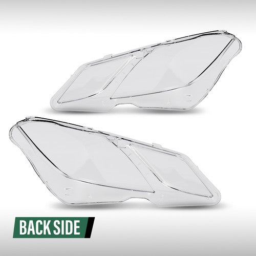 Solid Spare Fit For 2010-2013 Mercedes Benz E-Class W207 C207 E350 E500 Headlight Lens Cover