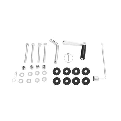 Solid Spare 50" Manual Implement 1-Point Lift For Tractor Universal Tow Behind 2'' Receiver