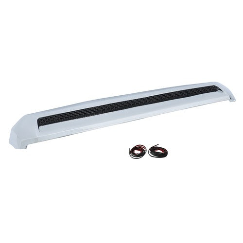 Solid Spare For Toyota Tundra 2014-2021 Chrome Front Upper Hood Bulge Grille Trim Molding