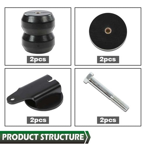 Solid Spare Fit For 99-10 Chevy Silverado/GMC Sierra Rear Suspension Enhancement System