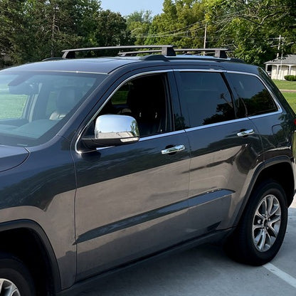Solid Spare For Jeep Grand Cherokee 2011-2022 Cross Bar Roof Rack Side Rail Luggage Carrier