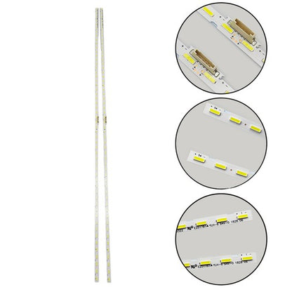LED Backlight strips(2）For Samsung UN65NU6900 UN65RU7100 UN65RU7300 UN65NU6070