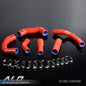Solid Spare New Fit For FORD MONDEO TDCI 2.0 2.2 MK3 Silicone Radiator Hose Red