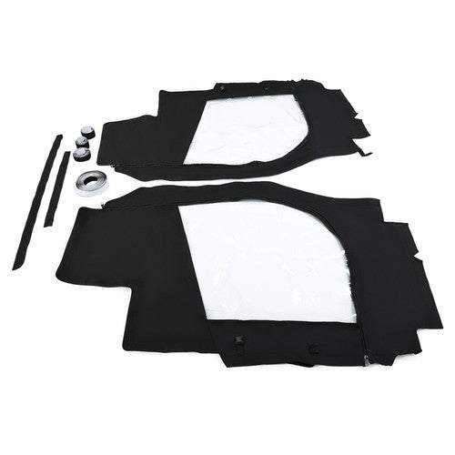 Solid Spare Left & Right Soft Door Enclosure Kit For Kubota RTV900 / RTV1120 / RTV1100 08-14
