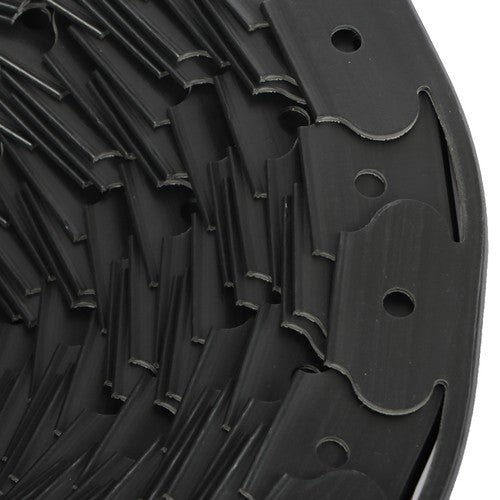 Solid Spare L-shaped Landscape Edging Border Kit 100'No-Dig Garden 1.5" Edge Lawn Border New