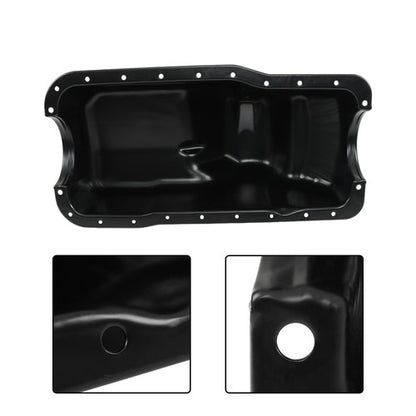 Solid Spare Durable For Ford F-250 F-150 1980 1981-1996 5.0L V8 264-002 1PC Engine Oil Pan