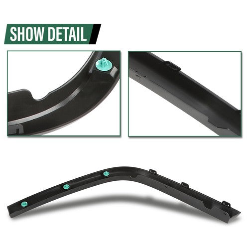 Solid Spare Rear Right Passenger Side Wheel Arch Trim Fit For 2011-2022 Jeep Grand Cherokee