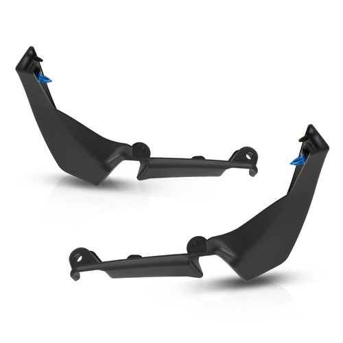 Solid Spare 2Pcs Front Bumper Fender flares Trim Left Right Fit For Range Rover Evoque 12-15