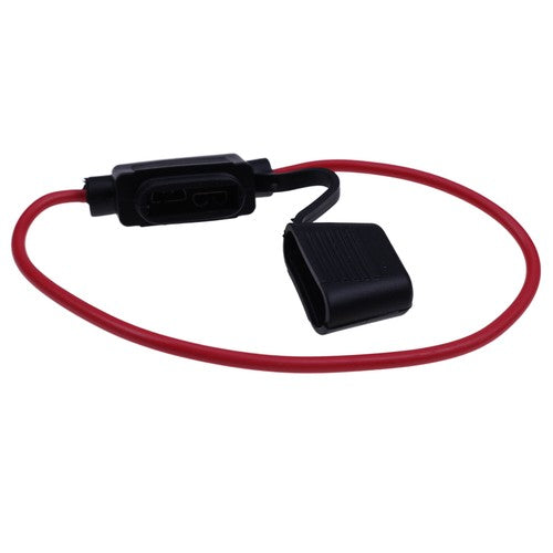 Solid Spare Dual Fan Wiring Relay Harness Kit with Sensor for Spal 185FH FRH 40/50 Amp