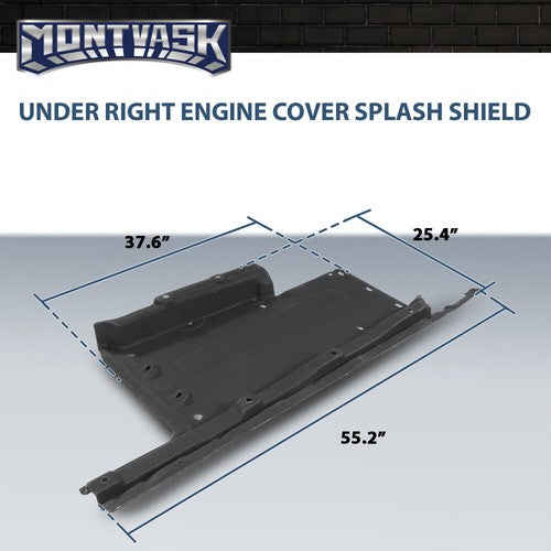 Solid Spare Engine Splash Shield Under Cover Right Fit For 08-17 Audi Q5 8R SQ5 8R0825208E
